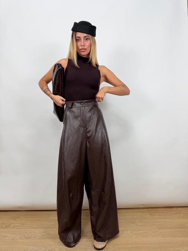 Pantalone Ecopelle