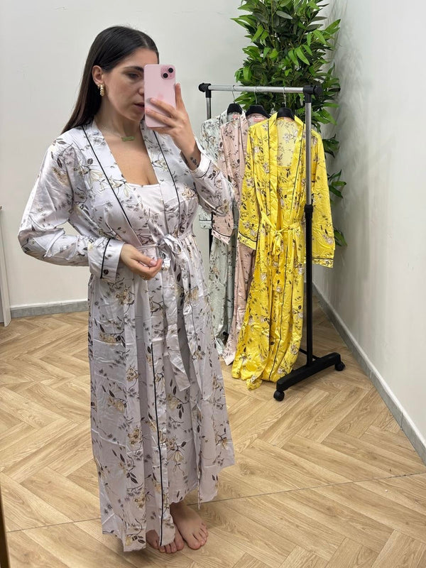 Camicia Da Notte + Vestaglia 5864