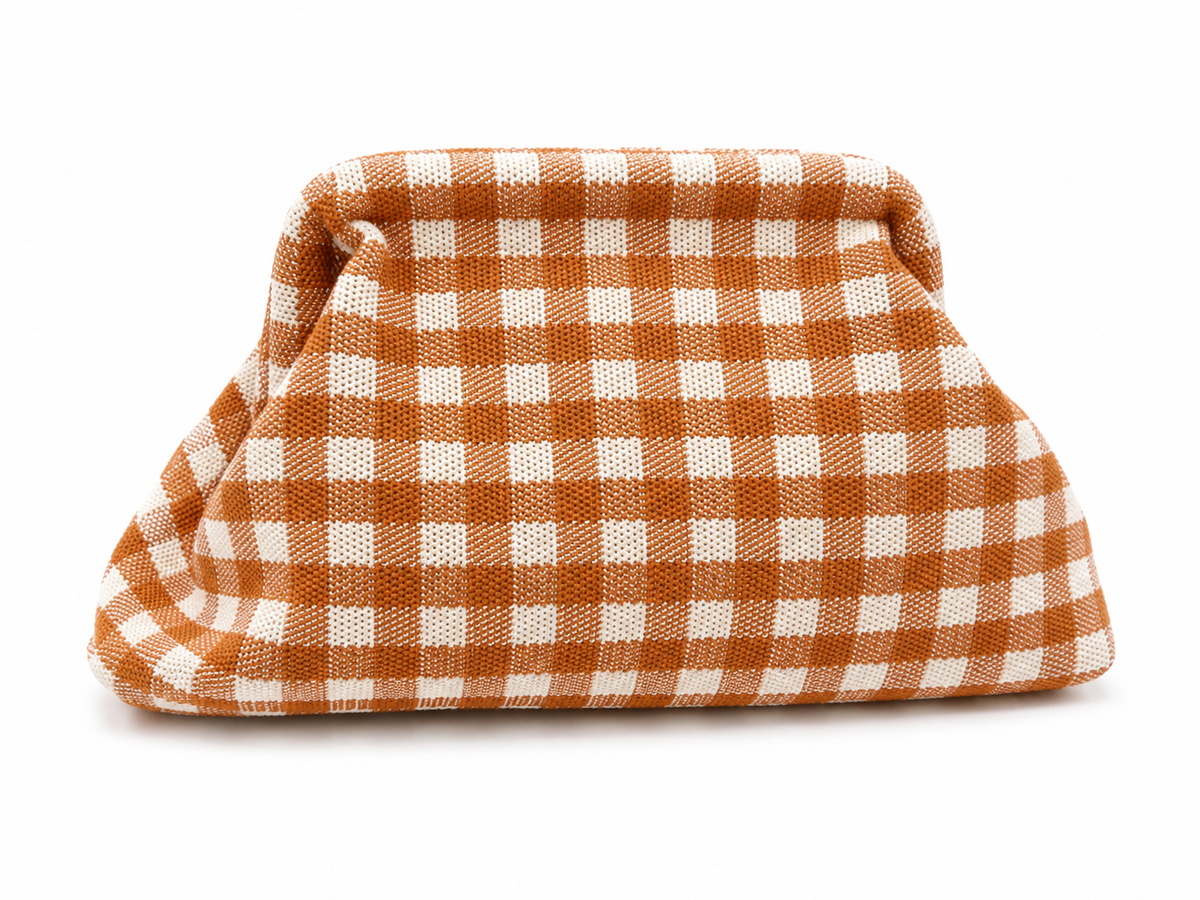 Bag Clutch Quadretti