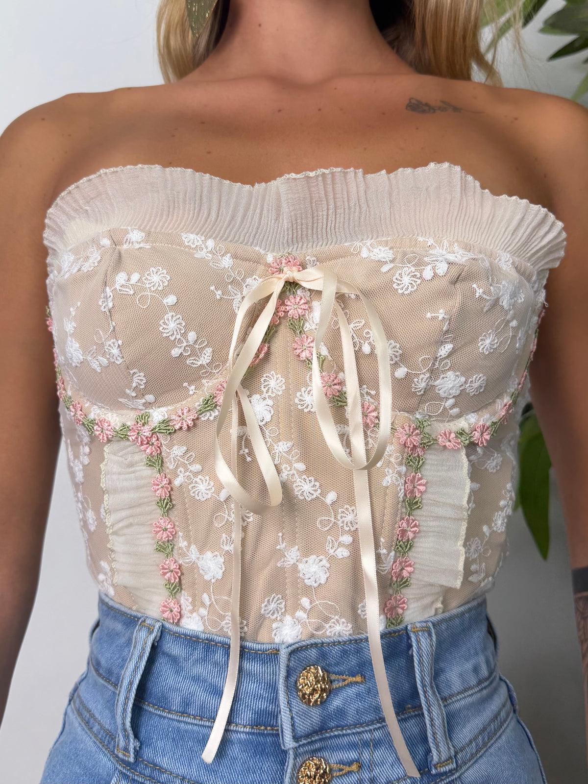 Corsetto Macramè 13210