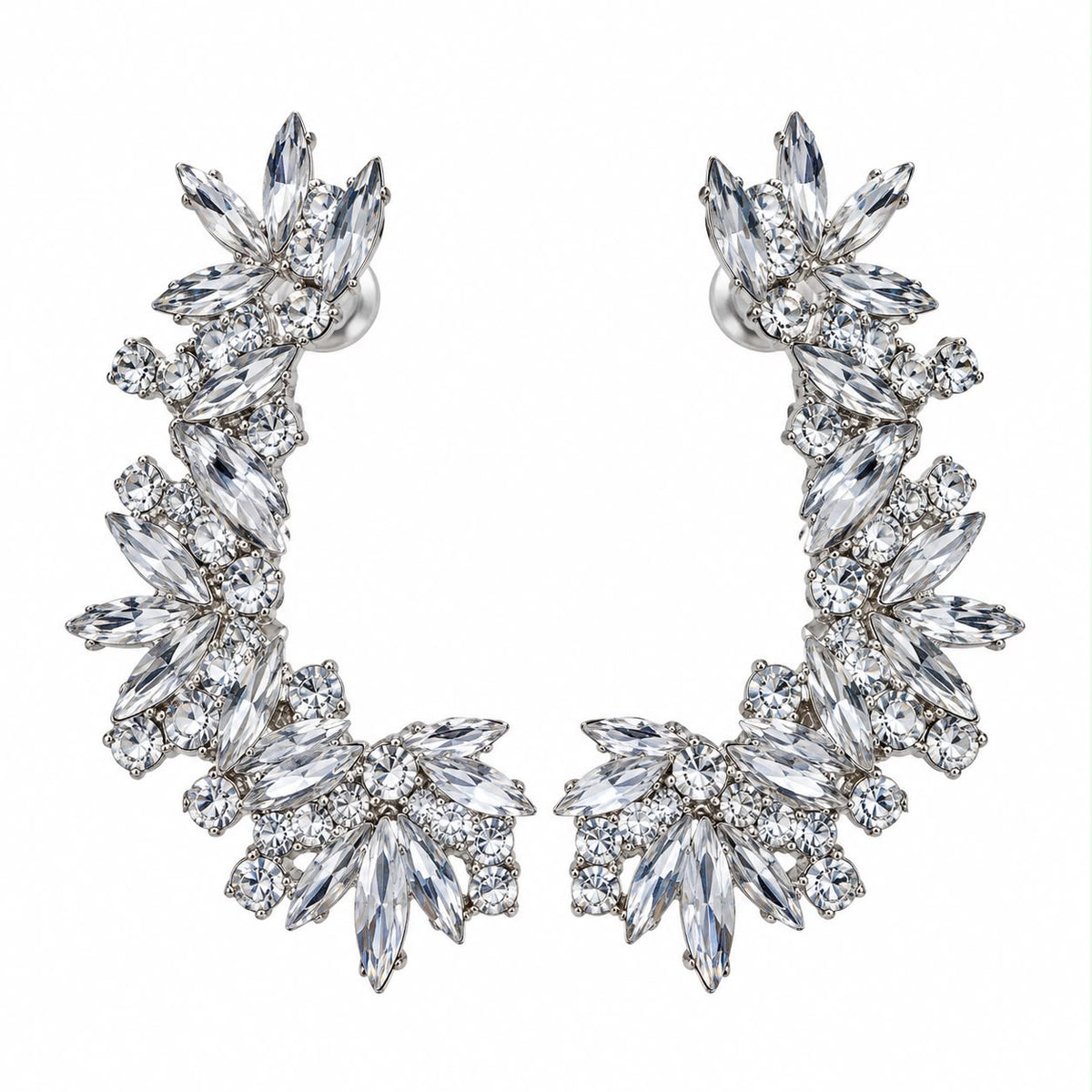 Set EarCuff Brillantinato