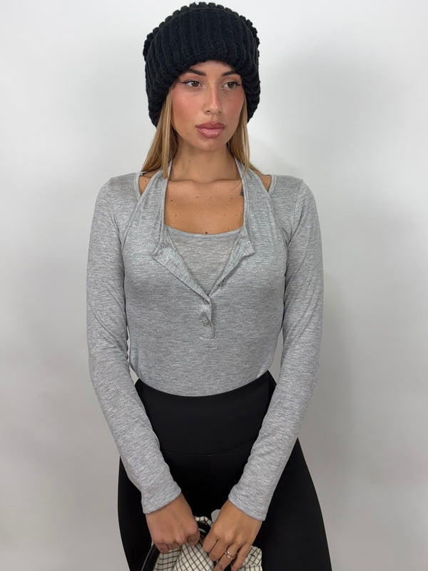 Maglia + Canotta Semitrasparente 5779