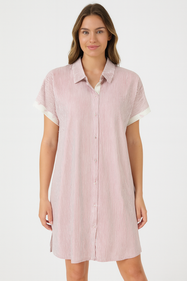 Camicia Da Notte Righe 8223