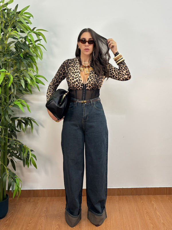 Jeans Piega Sabbia 8968