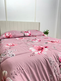 Trapunta Fiori Rosa Irge