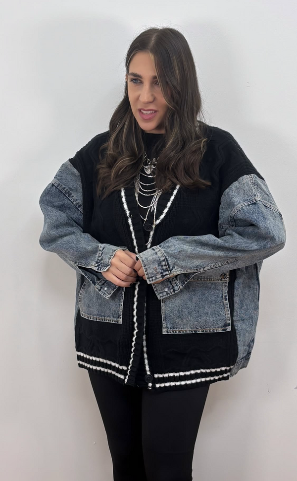 Cardigan Denim
