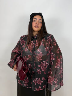 Bluse Floreale Curvy