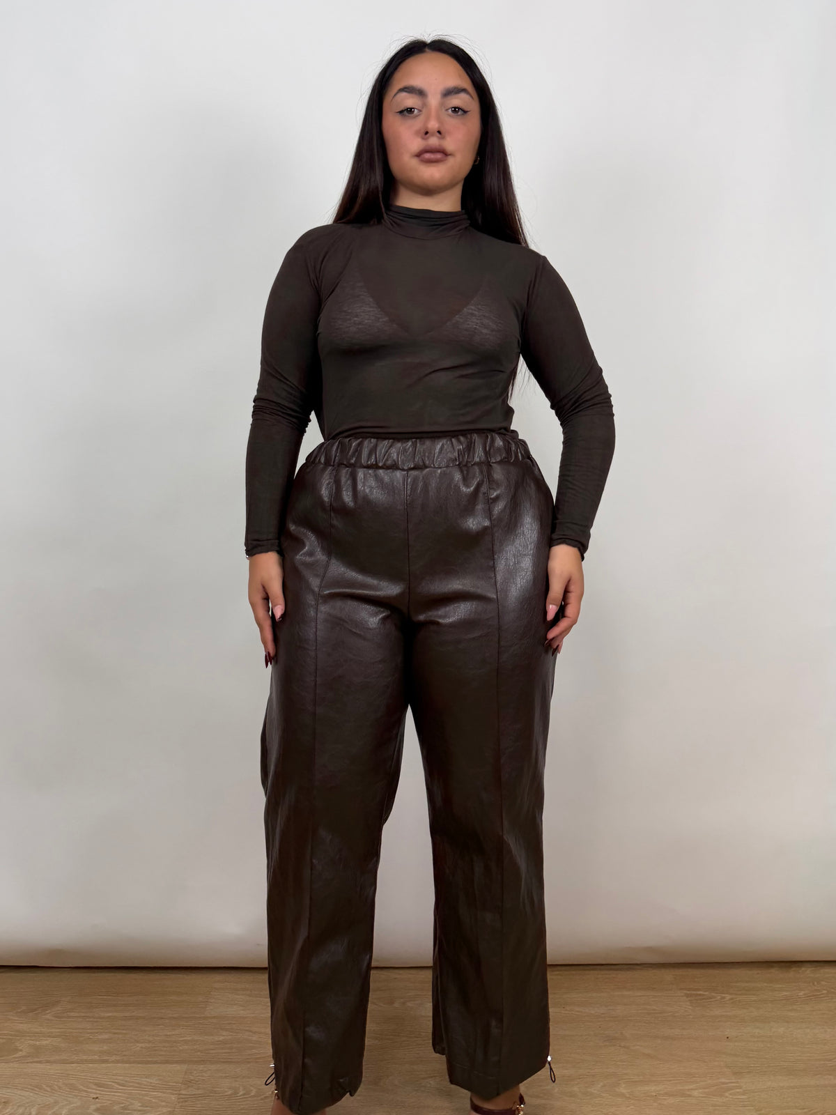 Pantalone Ecopelle Marr. Curvy