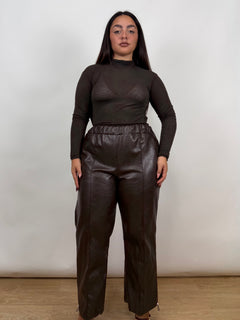 Pantalone Ecopelle Marr. Curvy