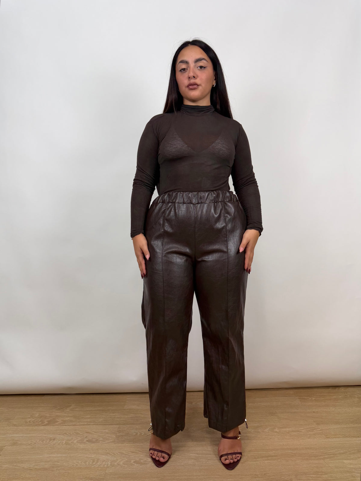 Pantalone Ecopelle Marr. Curvy