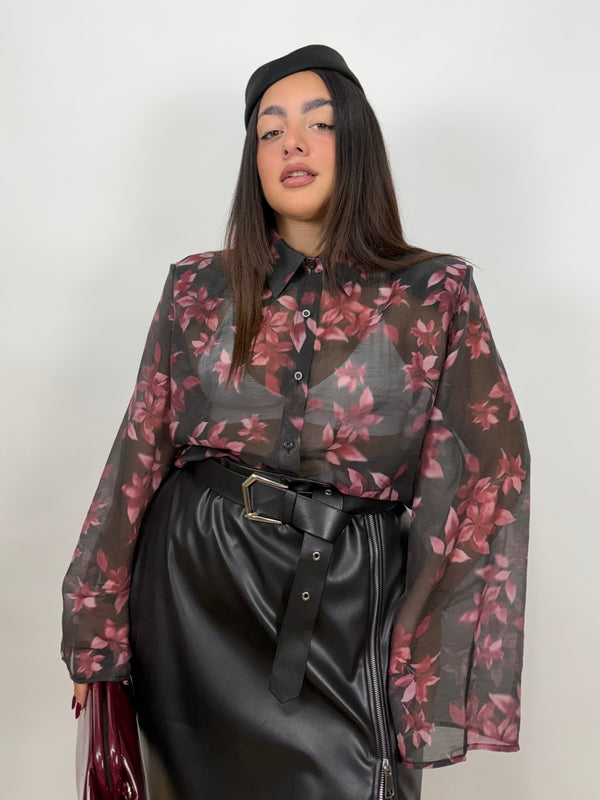 Bluse Floreale Curvy