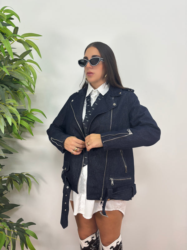 Jacket Denim Scuro 1056
