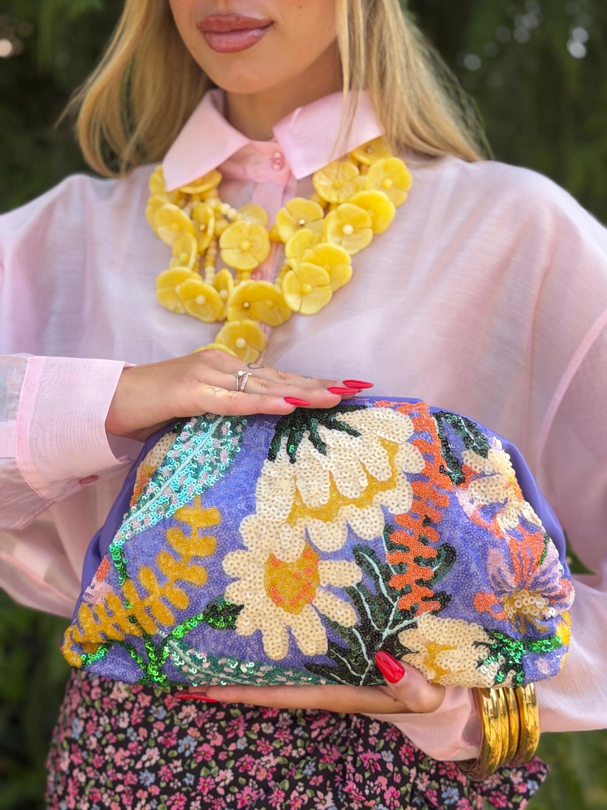 Bag Clutch Paillettes