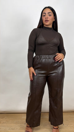 Pantalone Ecopelle Marr. Curvy