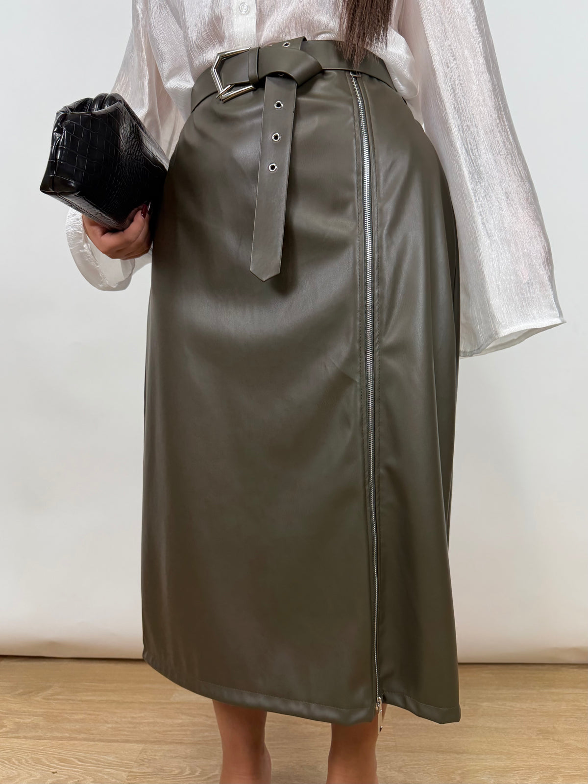 Gonna Ecopelle Curvy 260759