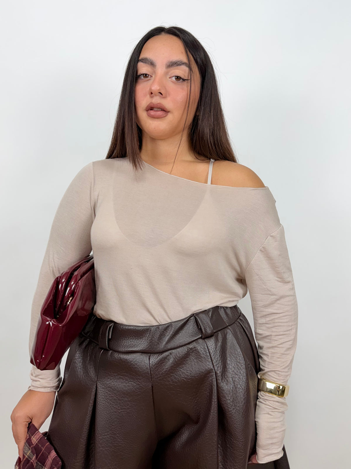 Maglia Semitrasparente  Curvy 28185