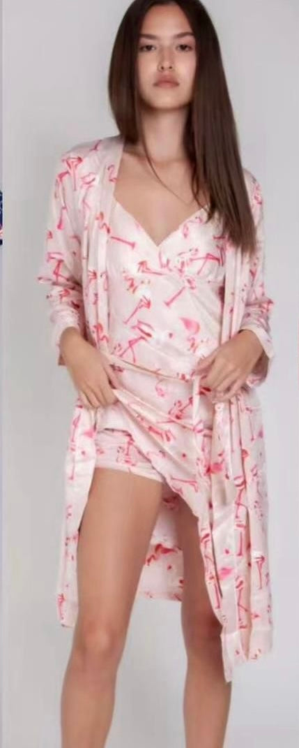 Camicia Da Notte + Vestaglia 5860