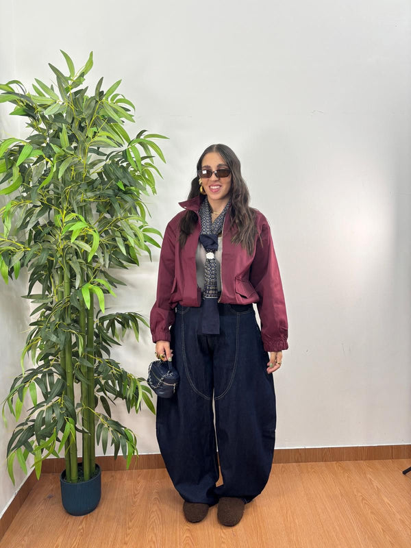 Jeans Balloon Scuro 9059