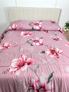 Trapunta Fiori Rosa Irge