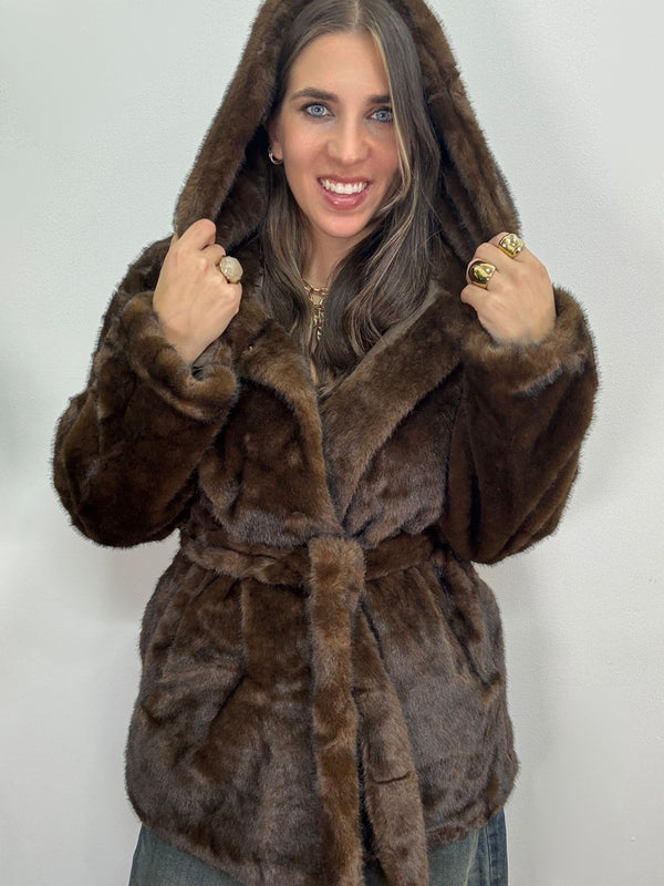 EcoPelliccia Marrone