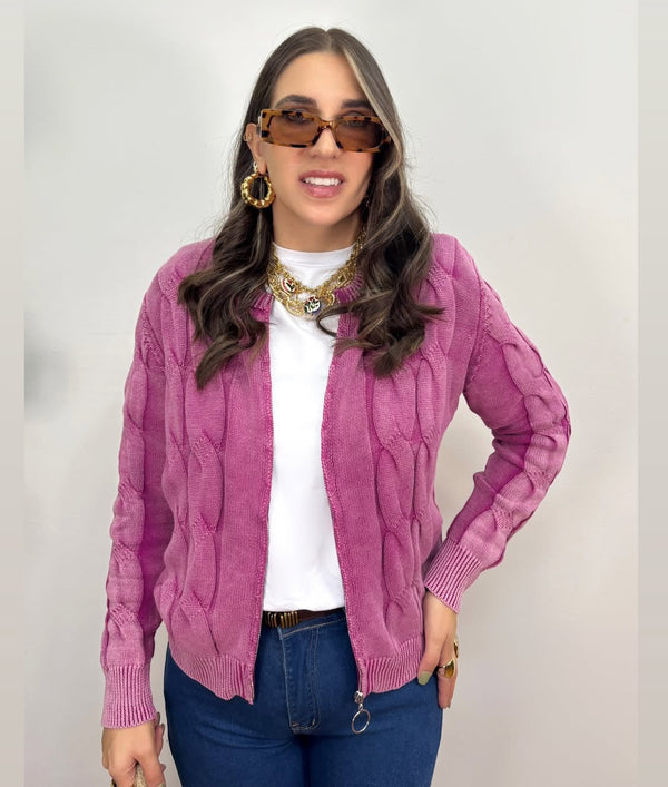 Cardigan Treccia 122