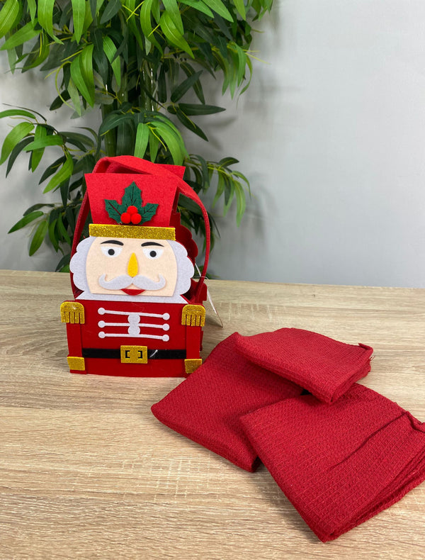 Borsetta + 3 Strofinacci Natalizi N7