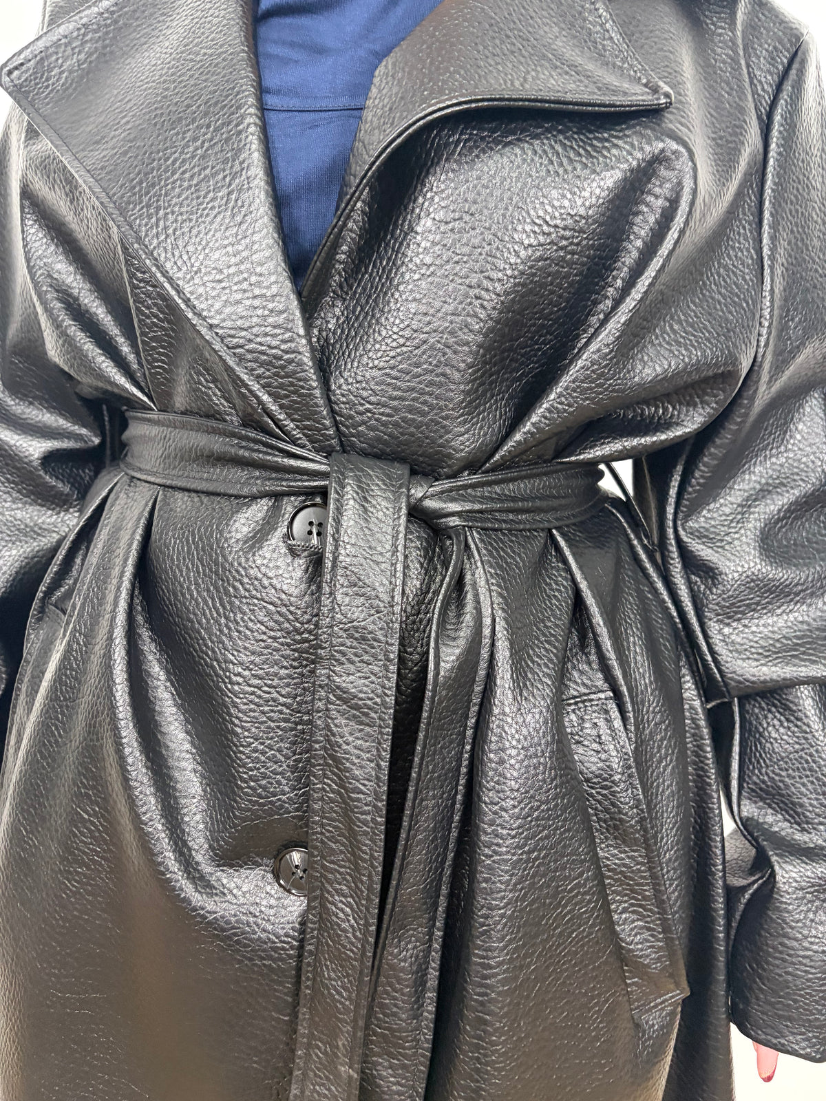 Trench Ecopelle Curvy