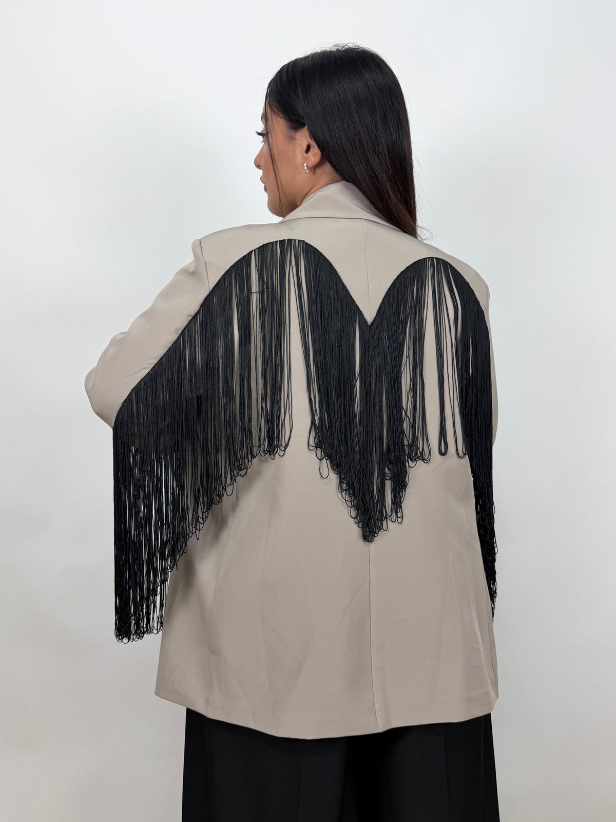 Blazer Frange Curvy 9