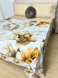 Copriletto Floreale