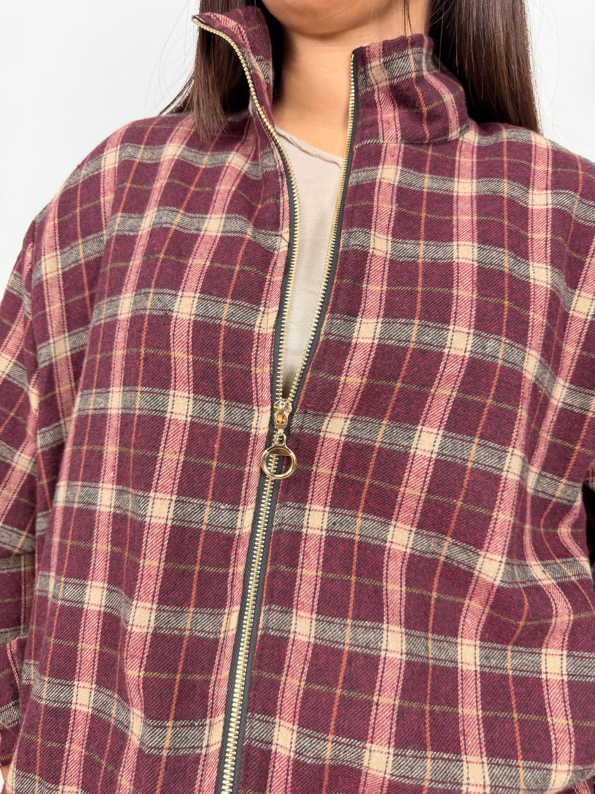 Jacket Quadri Curvy  634