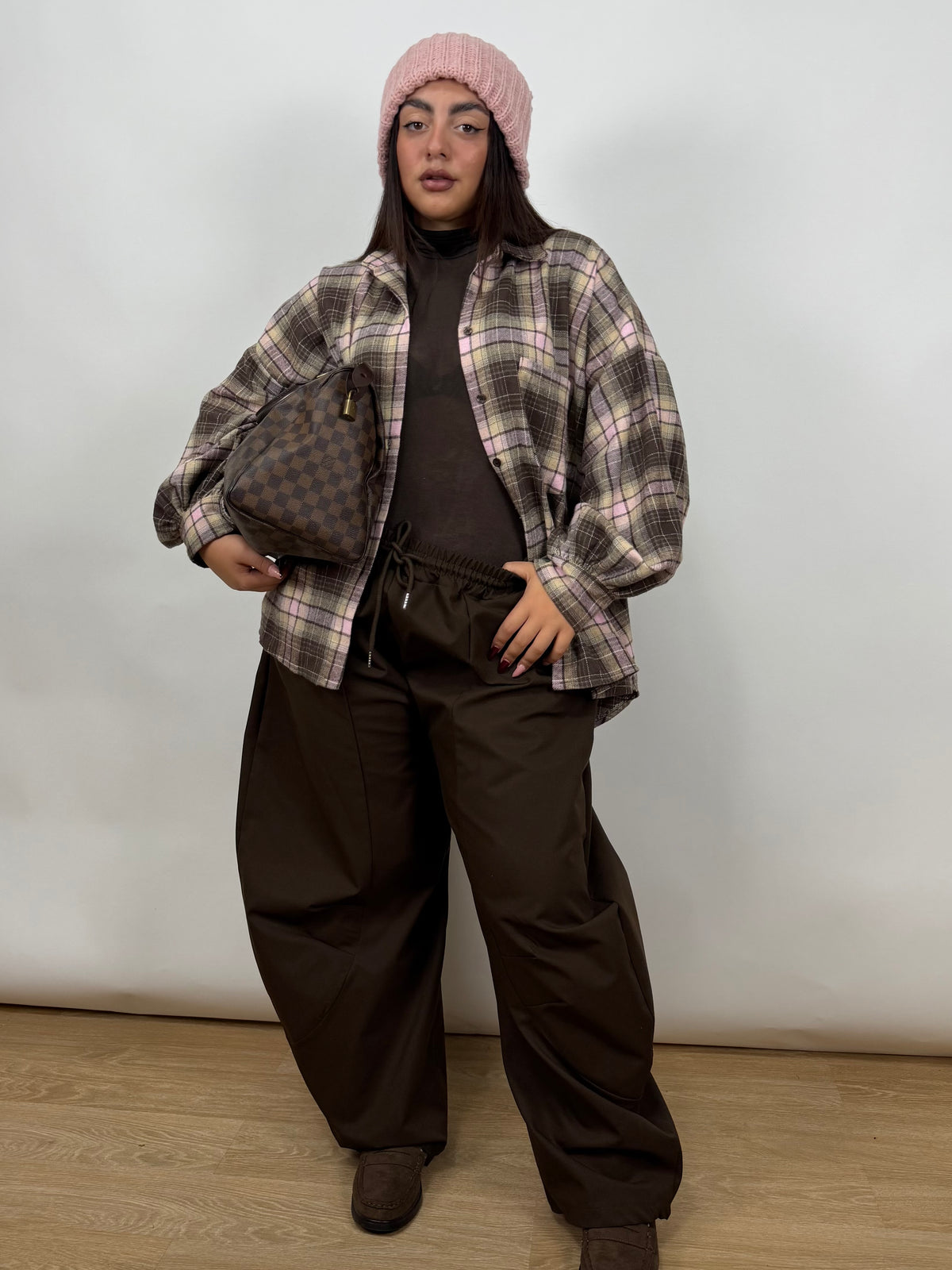 Camicia Quadri Curvy 25766