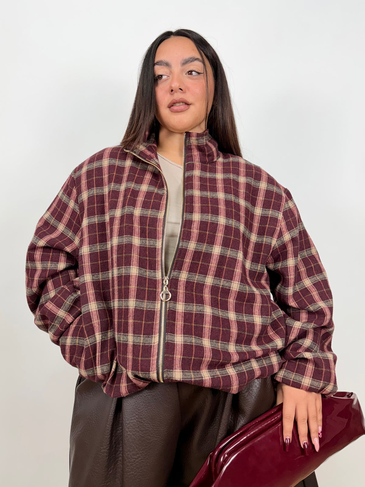Jacket Quadri Curvy  634