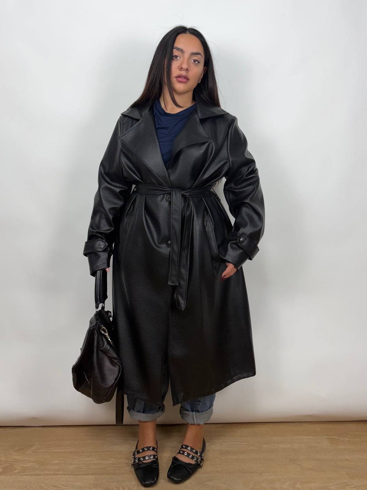 Trench Ecopelle Curvy