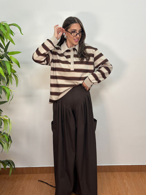 Felpa Righe Chic  60601