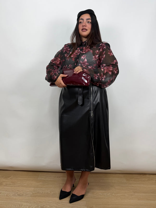 Gonna Ecopelle Curvy 260759