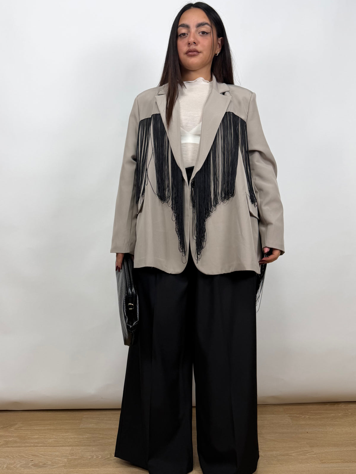 Blazer Frange Curvy 9