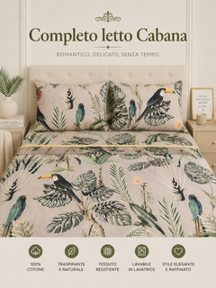 Completo Letto Matr. Cabana