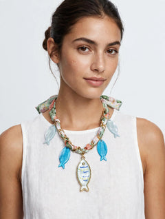 Collana Nastro Azzurro