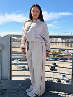 Coordinato Tuta Strisce  Curvy 2171
